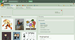 Desktop Screenshot of kazykelly.deviantart.com