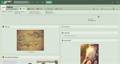 Desktop Screenshot of makzd.deviantart.com