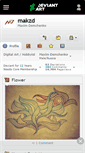Mobile Screenshot of makzd.deviantart.com