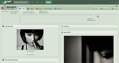 Desktop Screenshot of depicapica.deviantart.com