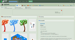 Desktop Screenshot of icyfox44.deviantart.com