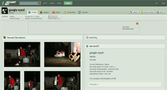 Desktop Screenshot of google-eyed.deviantart.com