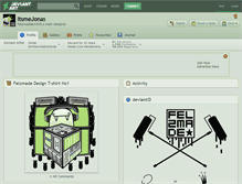 Tablet Screenshot of itsmejonas.deviantart.com