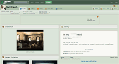 Desktop Screenshot of nachthauch.deviantart.com