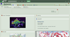 Desktop Screenshot of blueisacolour.deviantart.com