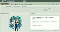 Desktop Screenshot of freds-world.deviantart.com
