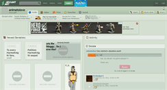 Desktop Screenshot of animetolove.deviantart.com
