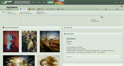 Desktop Screenshot of heyzabava.deviantart.com
