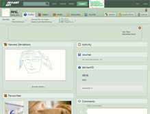 Tablet Screenshot of mrsl.deviantart.com
