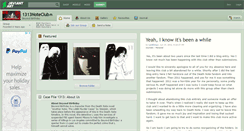 Desktop Screenshot of 1313noteclub.deviantart.com