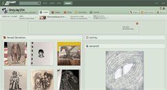 Desktop Screenshot of greyjay254.deviantart.com