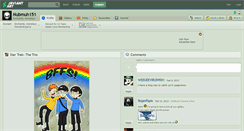 Desktop Screenshot of nubmuh151.deviantart.com
