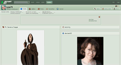 Desktop Screenshot of kyla79.deviantart.com