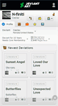 Mobile Screenshot of n-finiti.deviantart.com