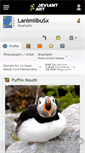 Mobile Screenshot of lanimilbusx.deviantart.com