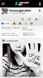 Mobile Screenshot of honeysugarcakes.deviantart.com