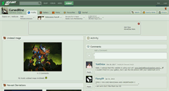 Desktop Screenshot of cursedrine.deviantart.com