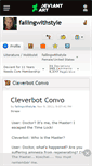 Mobile Screenshot of failingwithstyle.deviantart.com