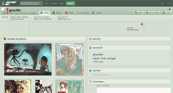 Desktop Screenshot of gluecifer.deviantart.com