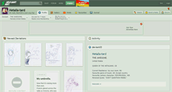 Desktop Screenshot of hetalia-tard.deviantart.com