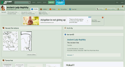 Desktop Screenshot of ancient-lady-nephthy.deviantart.com