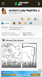 Mobile Screenshot of ancient-lady-nephthy.deviantart.com