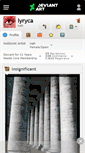 Mobile Screenshot of lyryca.deviantart.com