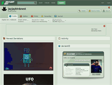 Tablet Screenshot of jayjaybirdsnest.deviantart.com