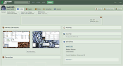 Desktop Screenshot of h4ck3d.deviantart.com