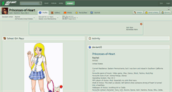 Desktop Screenshot of princesses-of-heart.deviantart.com
