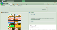 Desktop Screenshot of ninja-brad.deviantart.com