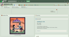 Desktop Screenshot of beetlejuice-club.deviantart.com