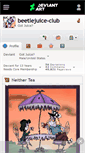 Mobile Screenshot of beetlejuice-club.deviantart.com