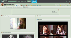 Desktop Screenshot of anathemamansonii.deviantart.com
