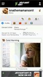 Mobile Screenshot of anathemamansonii.deviantart.com
