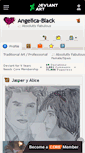 Mobile Screenshot of angelica-black.deviantart.com
