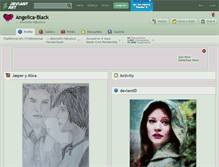 Tablet Screenshot of angelica-black.deviantart.com