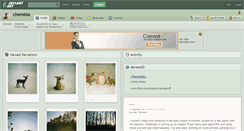 Desktop Screenshot of chemista.deviantart.com