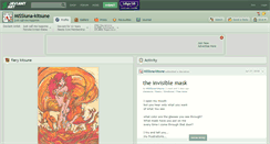 Desktop Screenshot of missluna-kitsune.deviantart.com