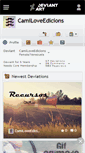Mobile Screenshot of camiloveedicions.deviantart.com