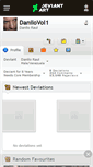 Mobile Screenshot of danilovol1.deviantart.com