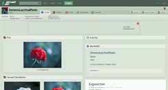 Desktop Screenshot of demenslacrimaphoto.deviantart.com