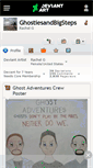 Mobile Screenshot of ghostiesandbigsteps.deviantart.com