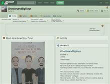 Tablet Screenshot of ghostiesandbigsteps.deviantart.com