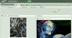 Desktop Screenshot of christiantsvetanov.deviantart.com