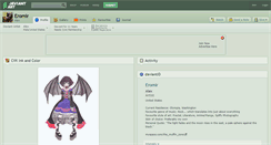 Desktop Screenshot of eromir.deviantart.com