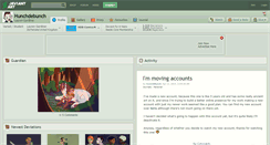 Desktop Screenshot of hunchdebunch.deviantart.com