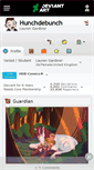 Mobile Screenshot of hunchdebunch.deviantart.com