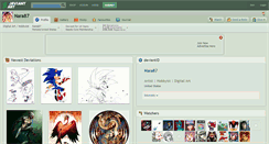 Desktop Screenshot of nara87.deviantart.com