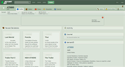 Desktop Screenshot of jc5000.deviantart.com